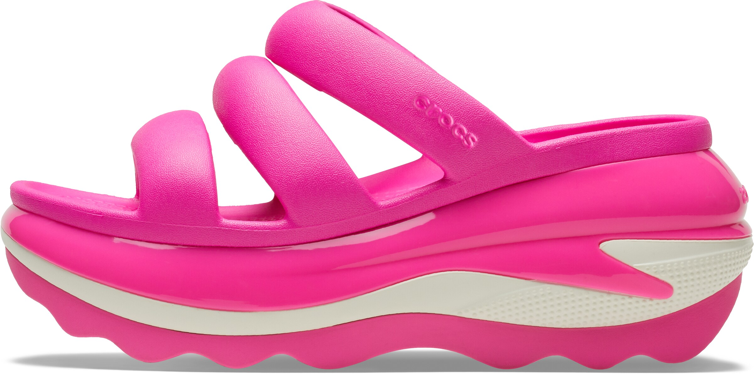 Mule 'Mega Crush' Crocs en rose : devant