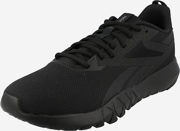 Chaussure de sport Reebok en noir : devant