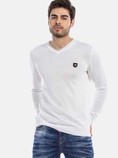 CIPO & BAXX Sweater in White, Item view