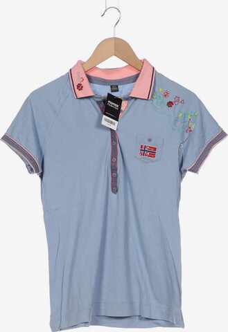 NAPAPIJRI Poloshirt M in Blau: predná strana