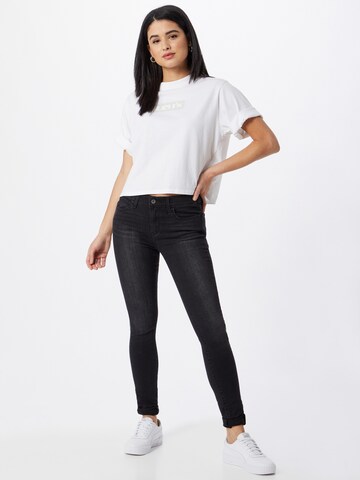 LEVI'S ® Skinny Jeans '710™ Super Skinny' in Schwarz