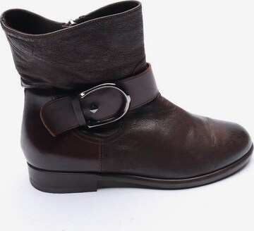 GIORGIO ARMANI Dress Boots in 38 in Brown: front