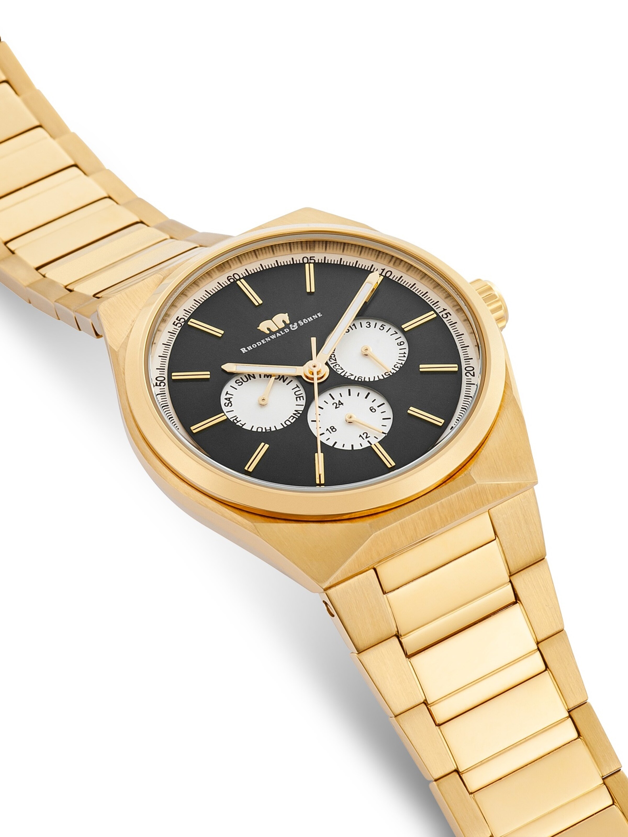 Rhodenwald & Söhne Analoog horloge in Goud