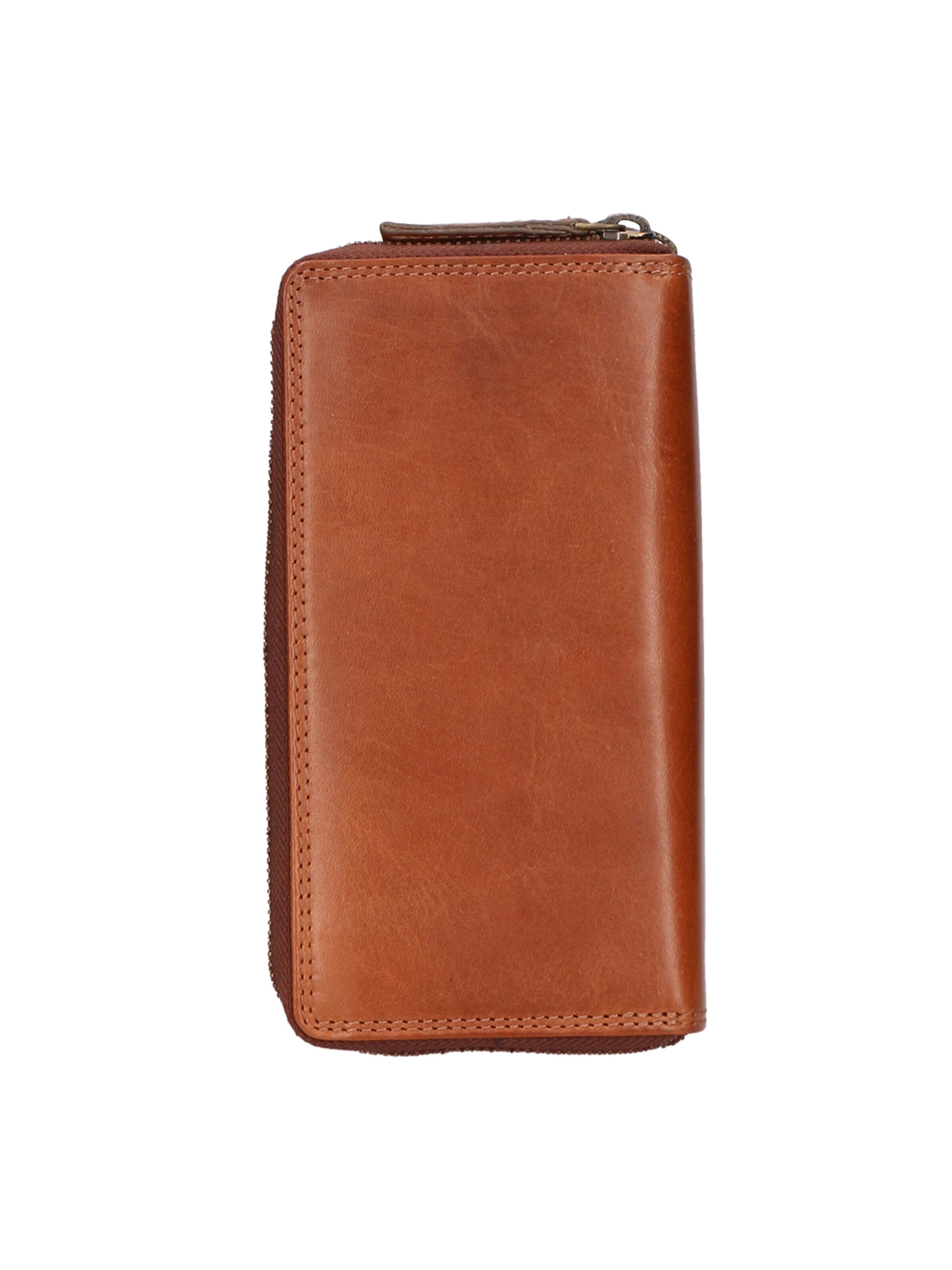 Santini Firenze Portemonnaie in Braun: Vorderseite