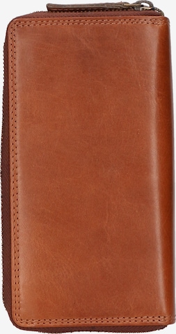 Santini Firenze Portemonnee in Bruin: voorkant