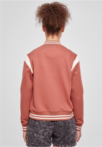 Urban Classics Sweat jacket in Red