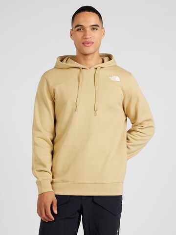 THE NORTH FACE Sweatshirt 'ZUMU' in Beige: front