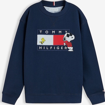 TOMMY HILFIGER Свитшот 'Peanuts' в Синий: спереди