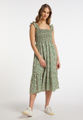 Robe d’été MYMO en vert : devant