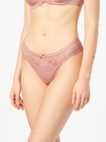 LingaDore String 'DAILY' in Pink: front