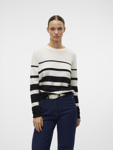 VERO MODA Trui 'VMPlaza' in Bruin: voorkant