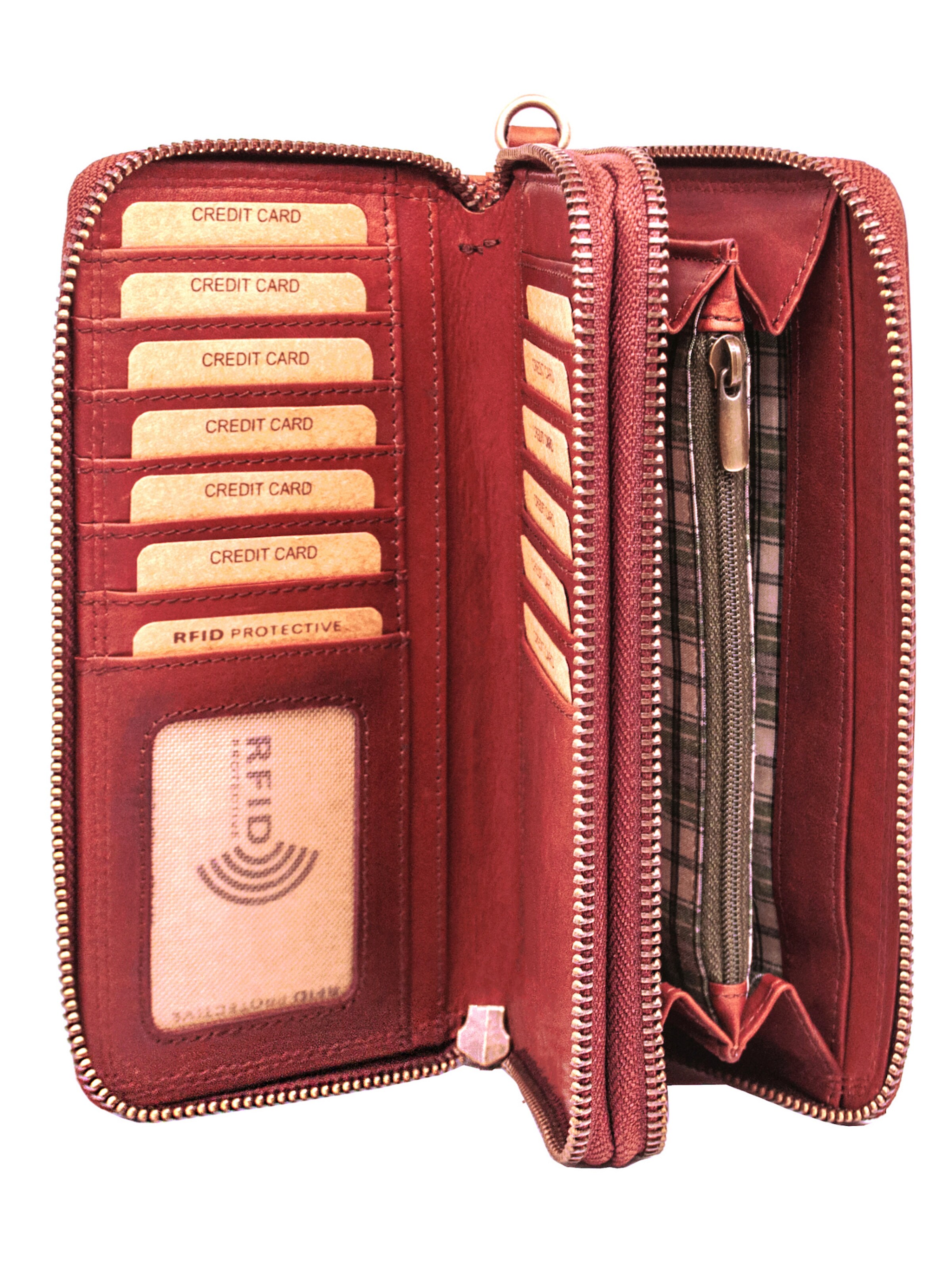 Benthill Wallet 'XL' in Red