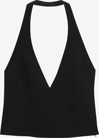 Haut Pull&Bear en noir : devant