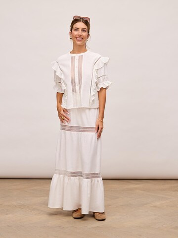 noar studios Φούστα σε λευκό