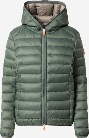 SAVE THE DUCK Between-season jacket 'DAISY' in Green: front
