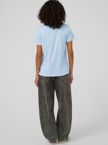 Tricou 'KAJean' de la Kaffe pe albastru