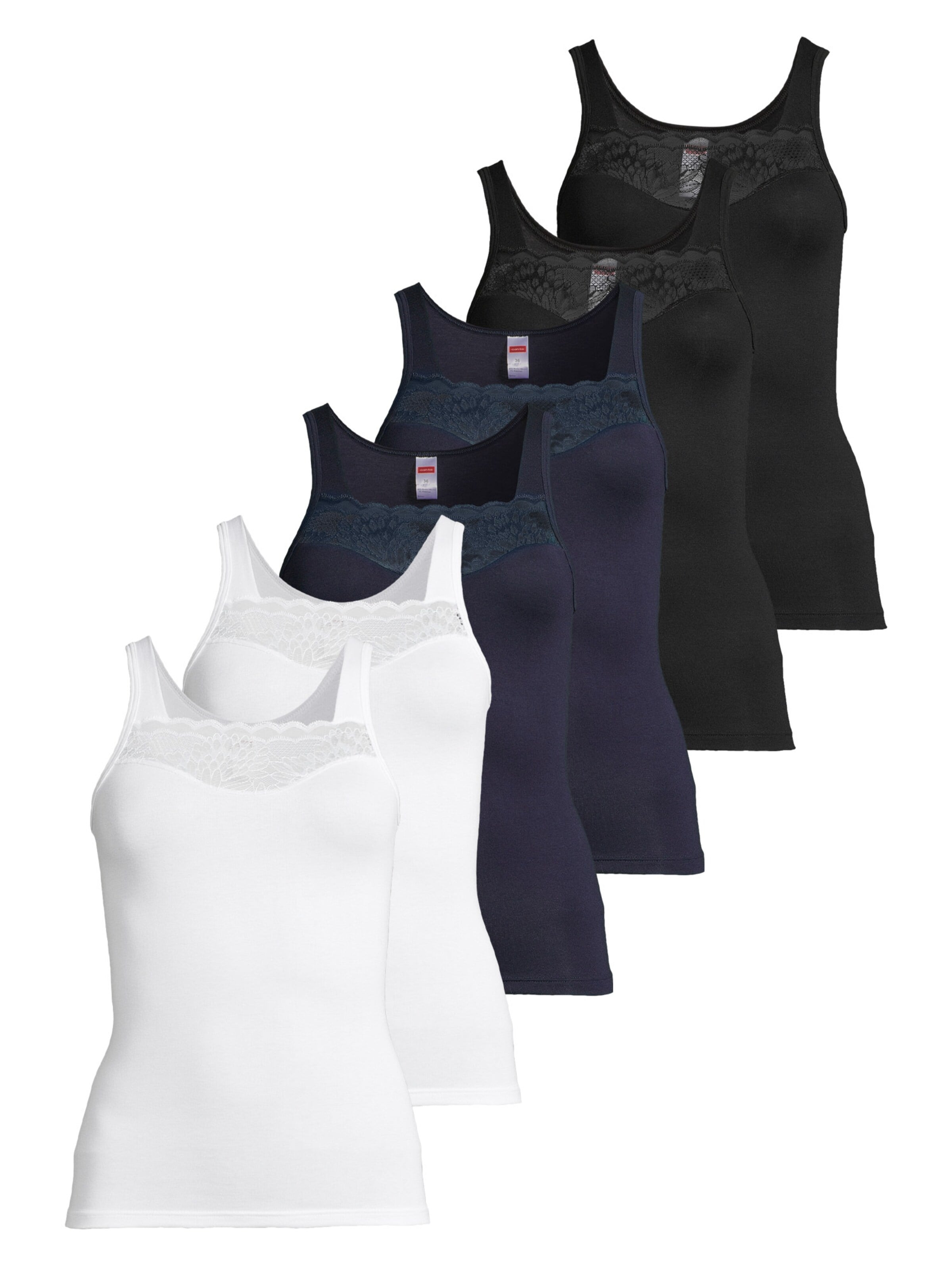 CON-TA Undershirt 'Modal' in Mixed colors: front