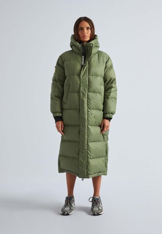Manteau d’hiver 'Cocoon' JACK1T en vert