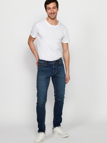 KOROSHI Slimfit Jeans in Blau