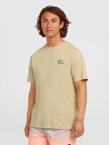 O'NEILL Tričko 'Retro' – béžová: přední strana