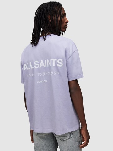 AllSaints Μπλουζάκι 'Underground' σε λιλά