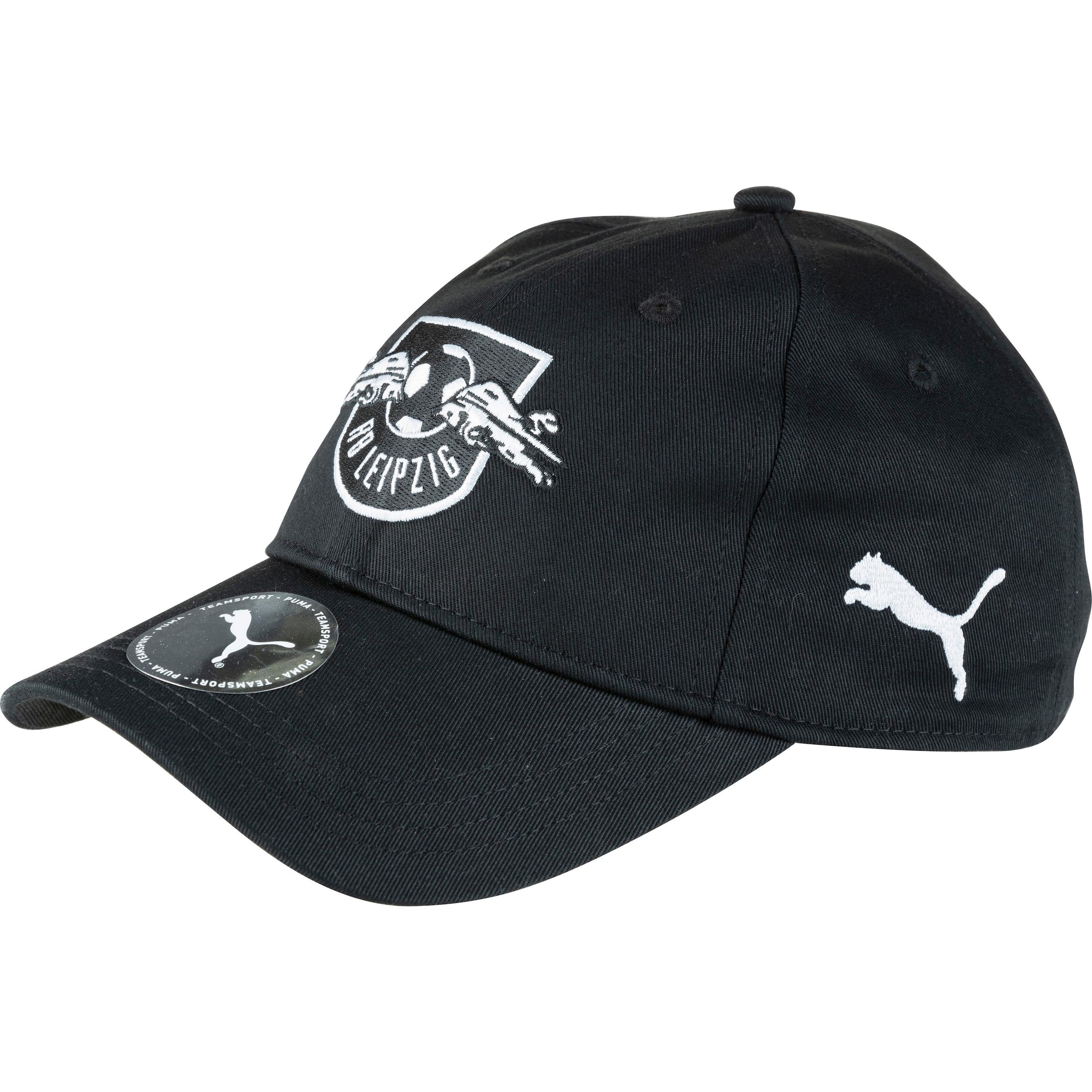 PUMA Cap 'RB Leipzig' in Black: front