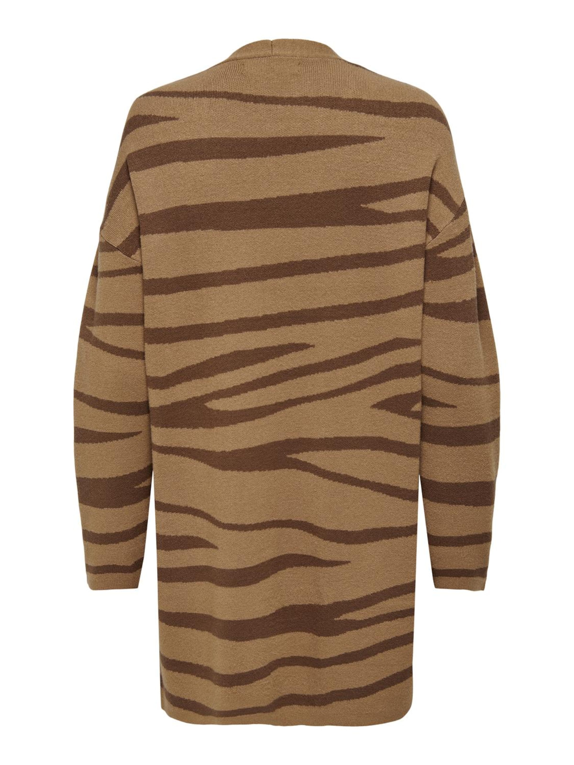 Geacă tricotată de la ONLY pe maro