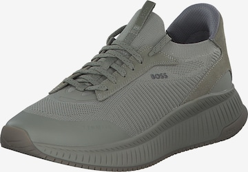 Chaussure à lacets HUGO en gris : devant