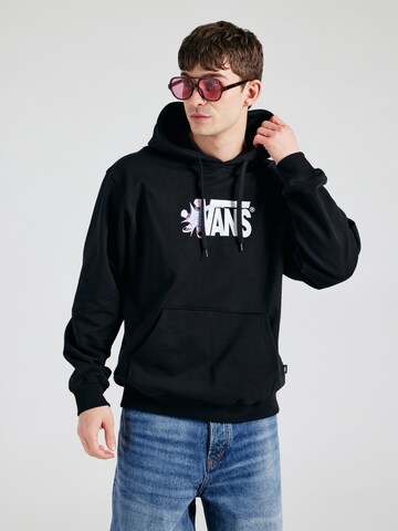 VANS - Sudadera 'VSUPER' en negro: frente