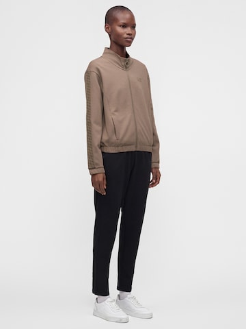 Giacca di felpa di EA7 Emporio Armani in marrone