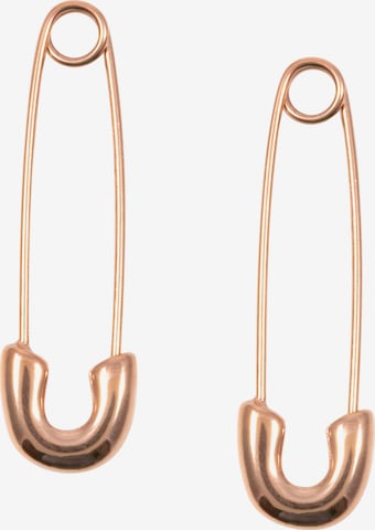 Hey Happiness Ohrringe 'Safety Pin' in Gold: Vorderseite