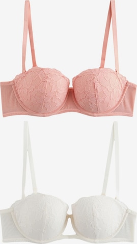 Balconnet Soutien-gorge Next en beige : devant