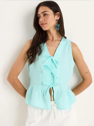 Camicia da donna di Bianco Lucci in verde