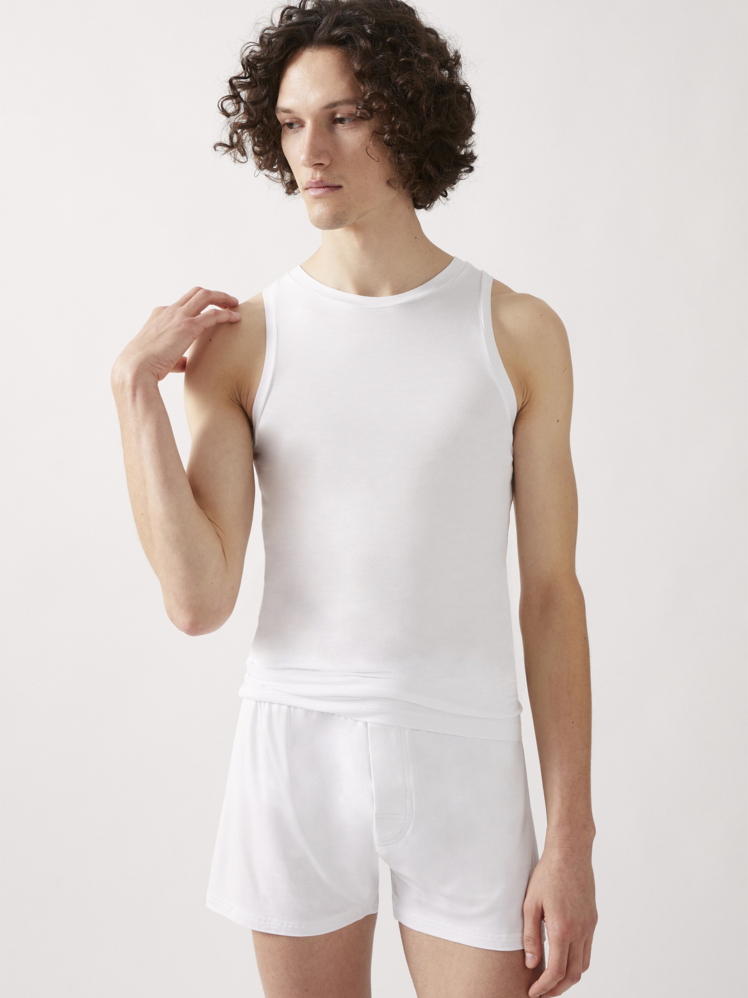 Männer Shirts ARMEDANGELS Unterhemd 'Jaanno' in Offwhite - EW25129 Männer Shirts ARMEDANGELS Unterhemd 'Jaanno' in Offwhite - EW25129