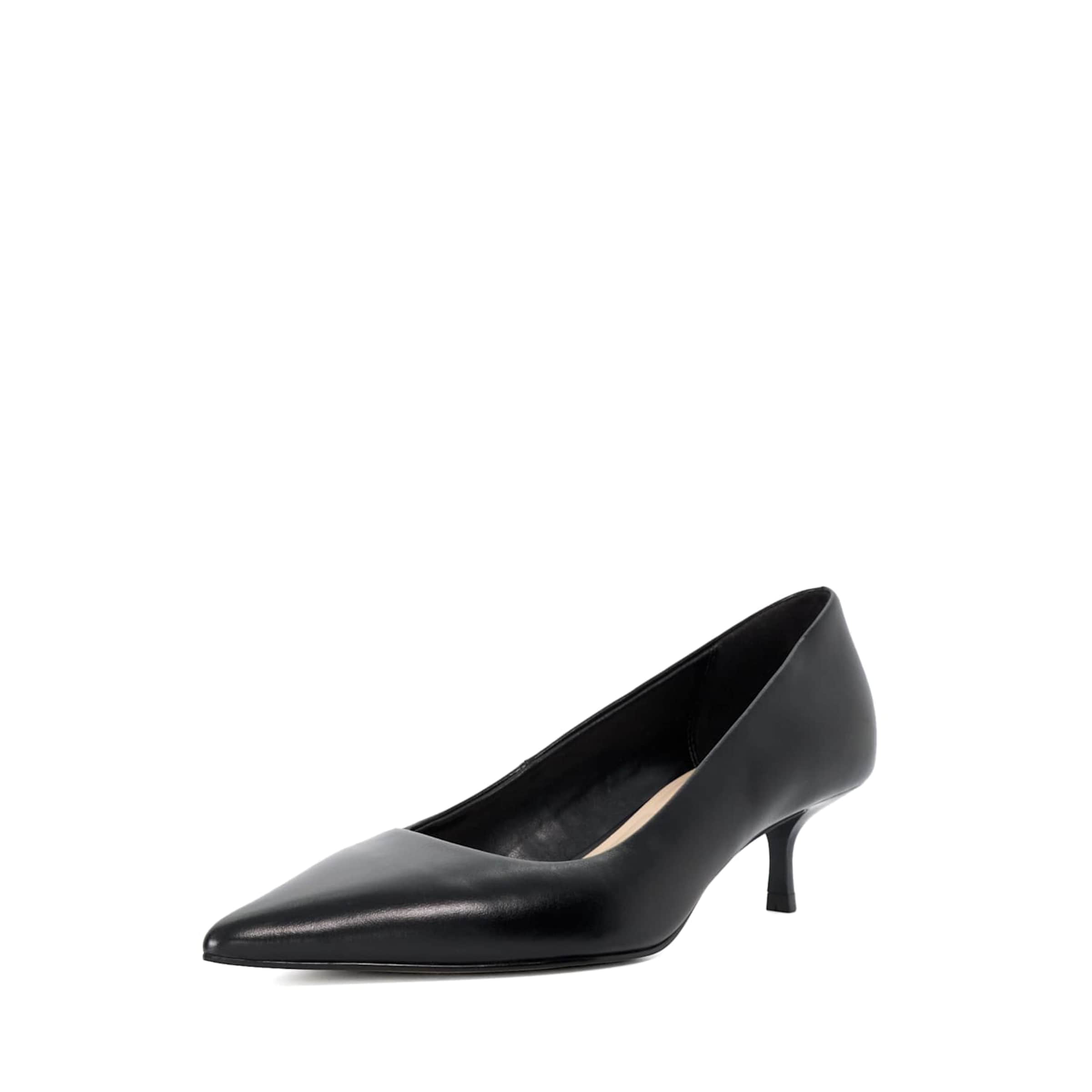 Escarpins Dune LONDON en noir : devant