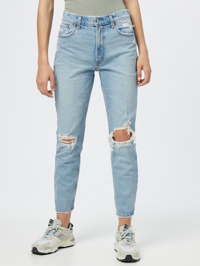 Abercrombie & Fitch Jeans in blau, Modelansicht