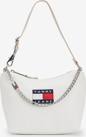 Tommy Jeans Taška přes rameno – bílá: přední strana