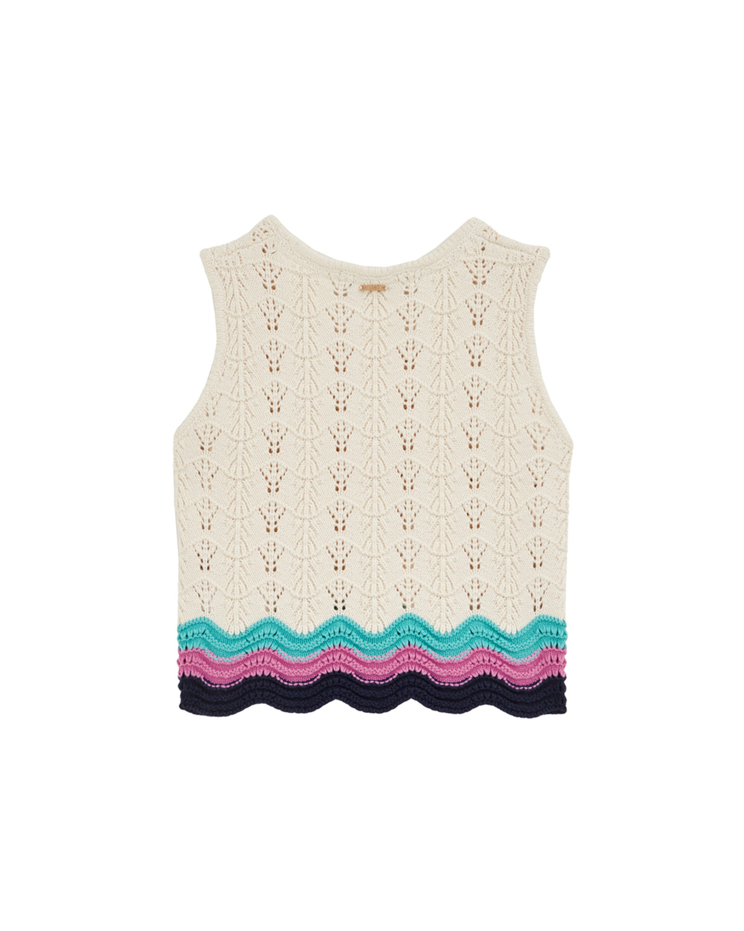 WE Fashion - Top en blanco