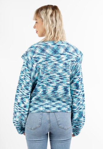 MYMO - Pullover em azul