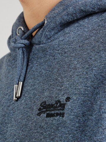 Superdry Sweatshirt 'Essential' in Blau