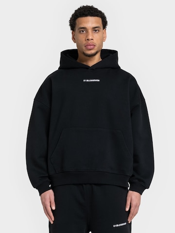 21BLESSINGS Sweatshirt 'PLAINZ' in Black