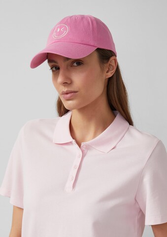 s.Oliver Kappe in Pink: Vorderseite