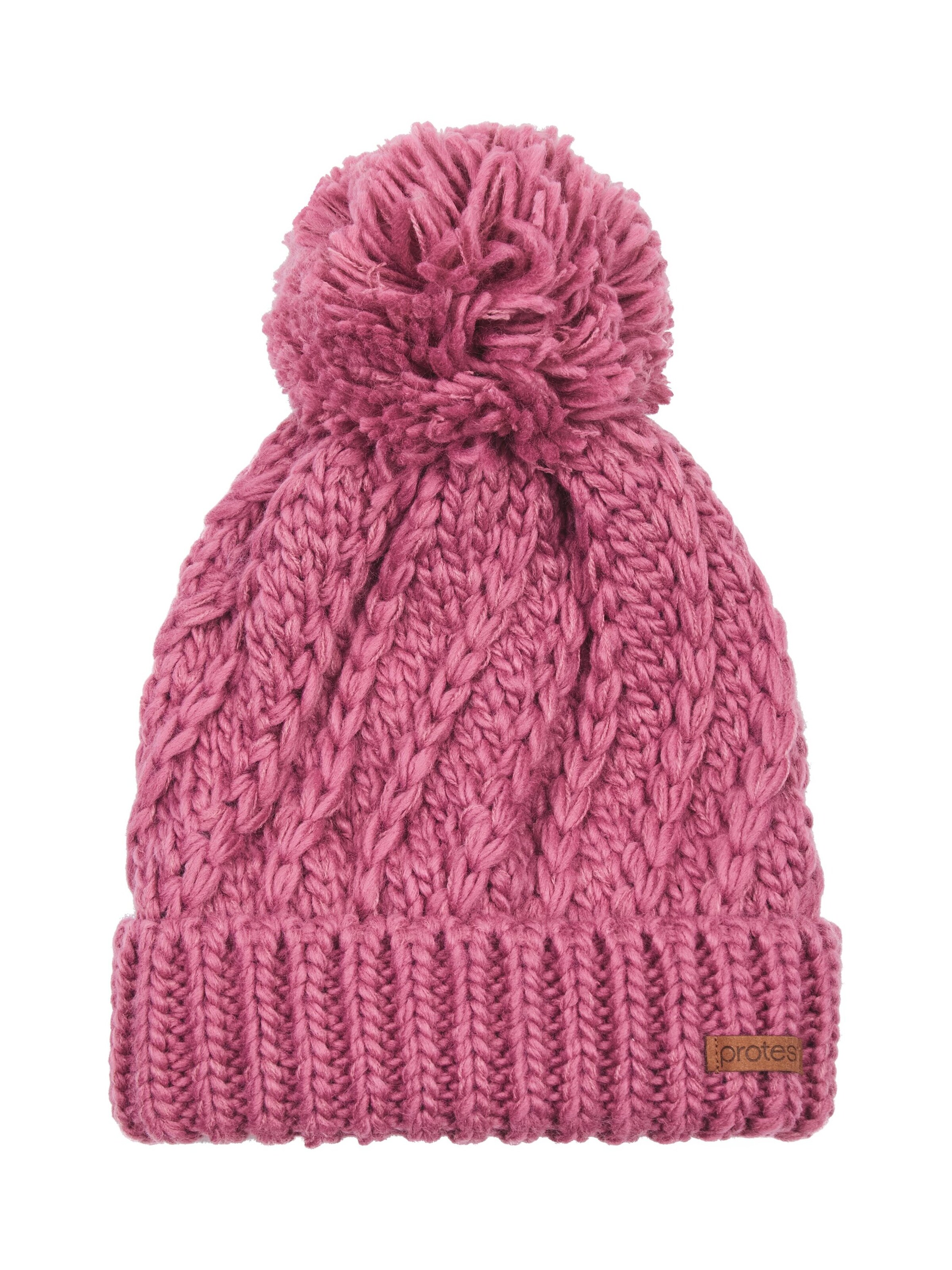 PROTEST Mütze 'PRTPAISLEY24'‌‌‌‌‌‌‌‌‌‌ in Pink