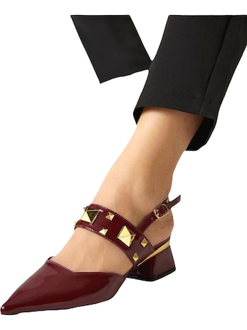 Limoya Slingpumps 'Nicoline' in Rood