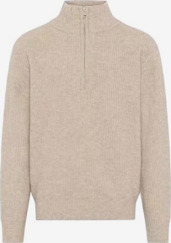GRUNT Strickjacke 'GRDurbuy' in Beige: Vorderseite