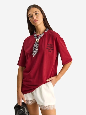 Bianco Lucci Shirt in Red: front