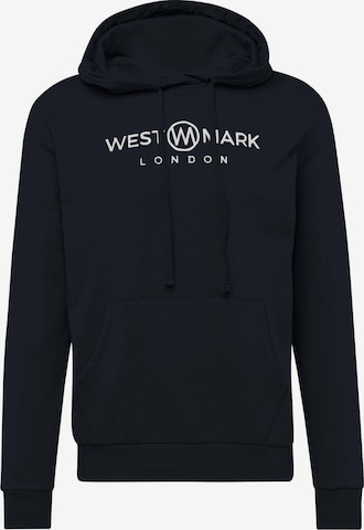 WESTMARK LONDON Sweatshirt 'Signature' in Blau: predná strana