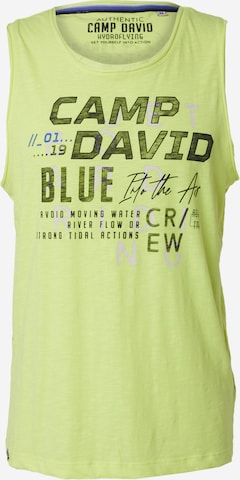 geltona CAMP DAVID Marškinėliai: priekis