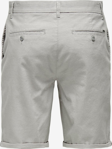 regular Pantaloni chino 'Peter Dobby' di Only & Sons in grigio