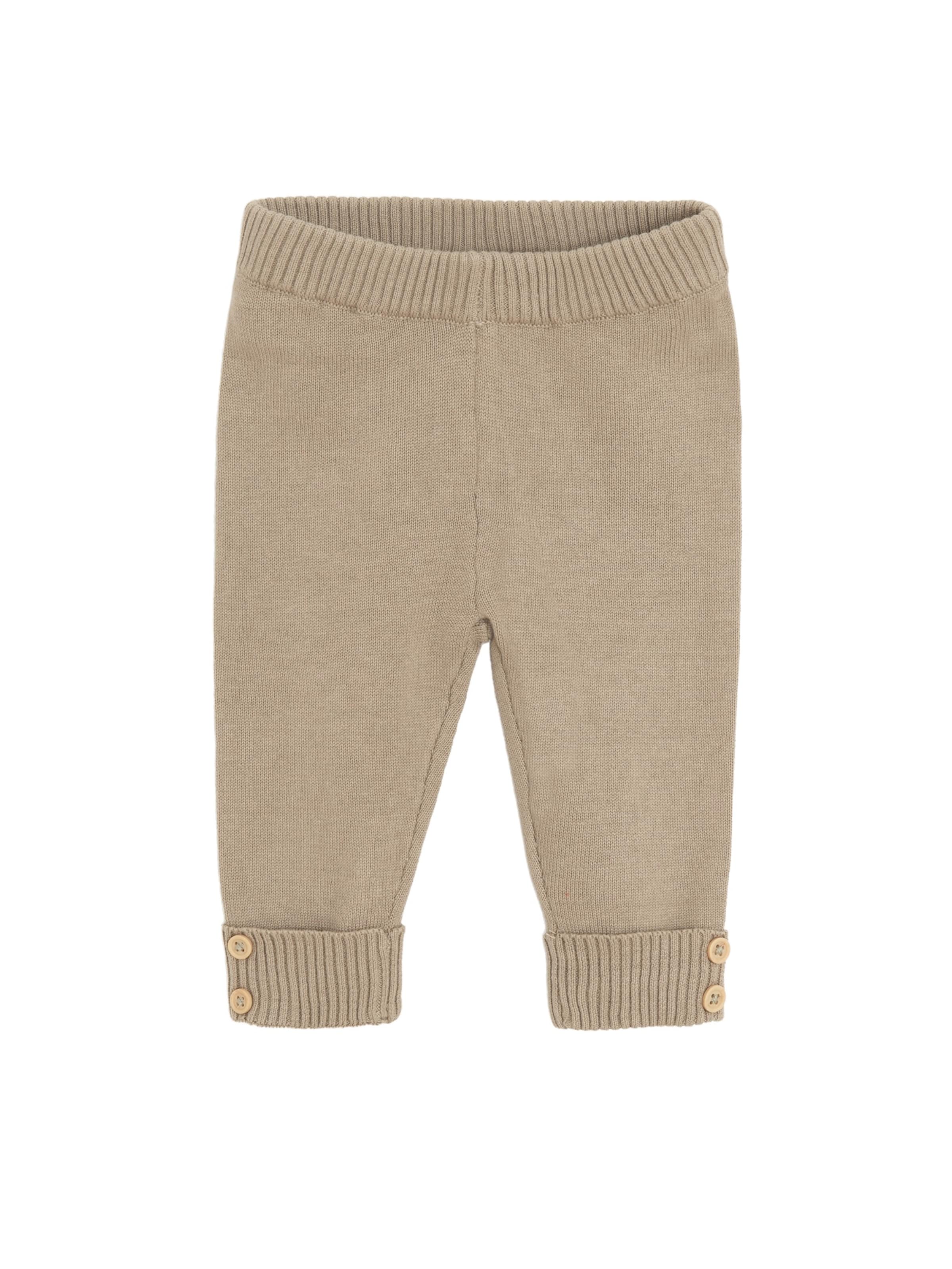 Cool Club Tapered Bukser i beige: forside